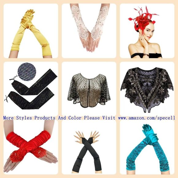 1920s Womens Sequin Beaded Evening Wrap Shawl for Wedding Party Dress - Picture 7 of 8